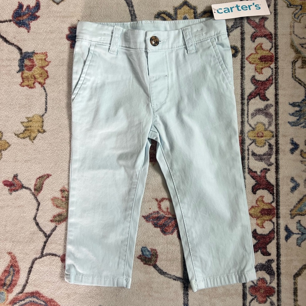 Carter's Light Blue Kids Pants